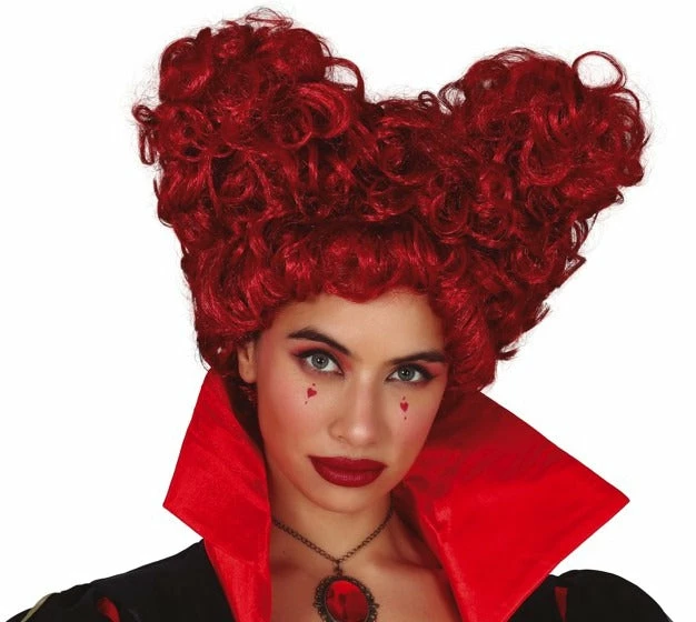 Fiestas Guirca Curly Queen Of Hearts Wig Fairytale Costumes 3 Fiestas Guirca Curly Queen Of Hearts Wig Fairytale Costumes