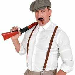 Widmann 1920's 1920s Men's Gangster Costume Accessories Kit 7 Widmann 1920's 1920s Men's Gangster Costume Accessories Kit