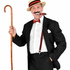 Widmann 1920s Men's Summer Costume Accessories Kit 1920's