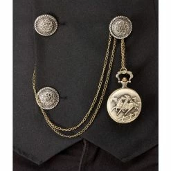 Smiffy's 20's Pocket Fob Watch 1920's