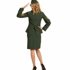 Widmann 1940's Army Officer Costume Ladies Decades And History