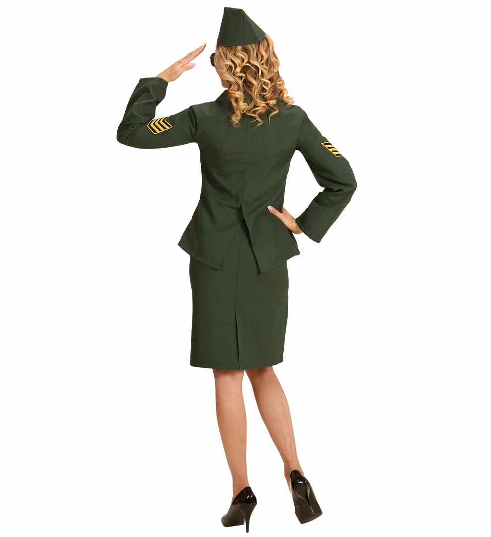 Widmann 1940's Army Officer Costume Ladies Decades And History 4 Widmann 1940's Army Officer Costume Ladies Decades And History