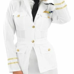 Funshack Uniform Costumes 1940's Naval Officer Costume 5 Funshack Uniform Costumes 1940's Naval Officer Costume