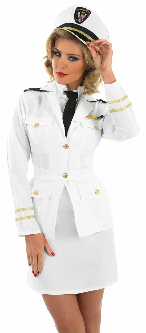 Funshack Uniform Costumes 1940's Naval Officer Costume 4 Funshack Uniform Costumes 1940's Naval Officer Costume