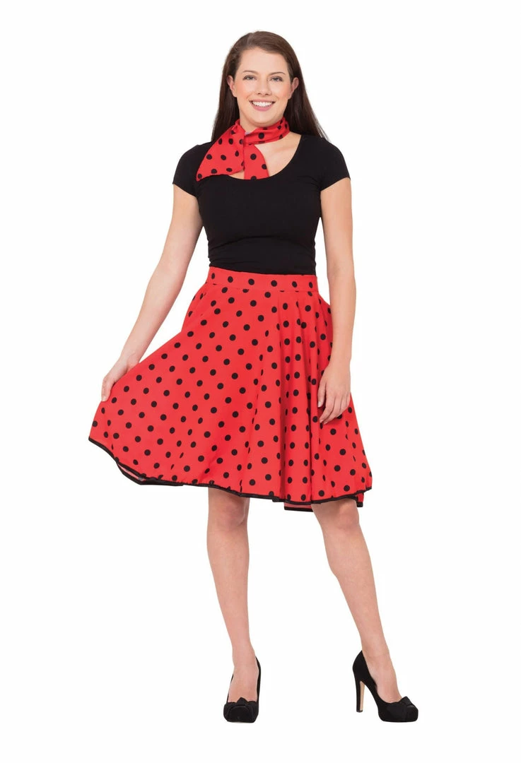 Bristol 1950's Rock N Roll Skirt Red Decades And History 3 Bristol 1950's Rock N Roll Skirt Red Decades And History