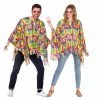 Wicked 1960's Hippie Poncho Unisex