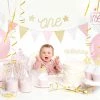 Partydecor Party Supplies 1st Birthday Party Decoration Box Pink