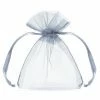 Partydecor 20 Silver Organza Bags 7.5 X10cm Wedding Favours 1 Partydecor 20 Silver Organza Bags 7.5 X10cm Wedding Favours