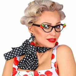 Widmann 50's Cherry Rockabilly Costume Kit 7 Widmann 50's Cherry Rockabilly Costume Kit