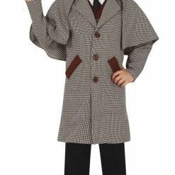 Fiestas Guirca Great Detective Sherlock Costume Kids Historical Costumes