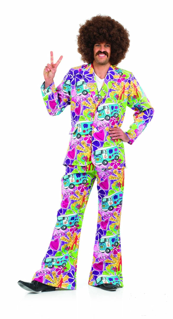 Funshack 60's Hippie Suit Costume 4 Funshack 60's Hippie Suit Costume