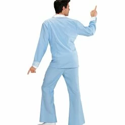 Widmann Decades And History 70's Disco Suit Costume Blue