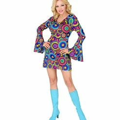 Widmann 70's Groovy Costume Ladies Decades And History