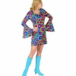 Widmann 70's Groovy Costume Ladies Decades And History 7 Widmann 70's Groovy Costume Ladies Decades And History