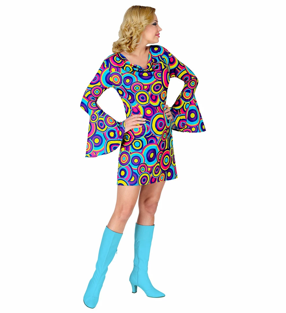 Widmann 70's Groovy Costume Ladies Decades And History 5 Widmann 70's Groovy Costume Ladies Decades And History