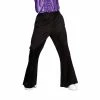 Wicked 70's Disco Flares Black 1 Wicked 70's Disco Flares Black