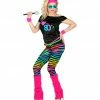 Widmann 1980's 80's Fashion Costume 1 Widmann 1980's 80's Fashion Costume