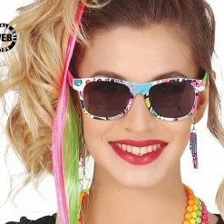 Fiestas Guirca 1980's 80's Retro Glasses