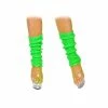 Wicked Neon Green Leg Warmers 1980's