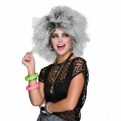Bristol 1980's 80's Two Tone Pop Icon Wig