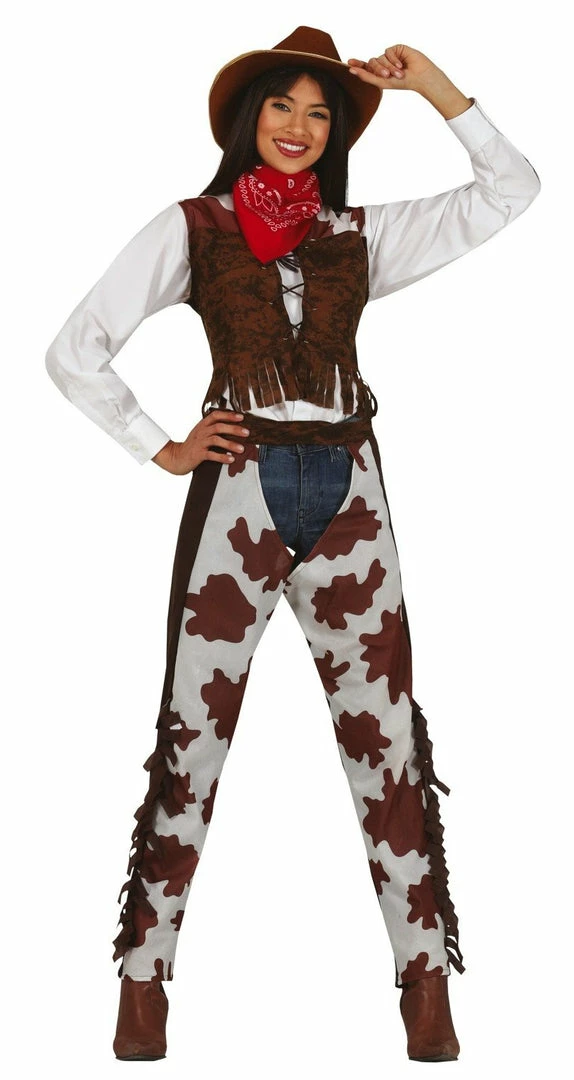 Fiestas Guirca Adult Cowgirl Chaps Costume Western Costumes 3 Fiestas Guirca Adult Cowgirl Chaps Costume Western Costumes