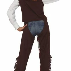 Fiestas Guirca Adult Cowgirl Chaps Costume Western Costumes