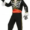 Fiestas Guirca Day Of The Dead Senor Costume Men's