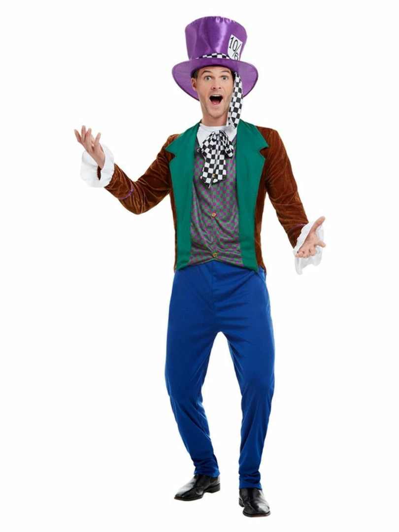 Smiffy's Adult Mad Hatter Costume Men's TV & Film 3 Smiffy's Adult Mad Hatter Costume Men's TV & Film