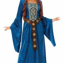 Bristol Medieval Maiden Costume Blue Medieval, Renaissance & Tudor Costumes