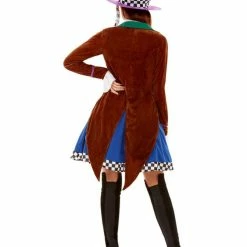 Smiffy's Adult Miss Mad Hatter Costume TV & Film