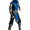 Rubies Superhero & Villiain Adult Sub-Zero Costume Deluxe Mortal Kombat 1 Rubies Superhero & Villiain Adult Sub-Zero Costume Deluxe Mortal Kombat
