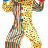Fiestas Guirca Colourful Clown Costume Clown & Circus 2 Fiestas Guirca Colourful Clown Costume Clown & Circus
