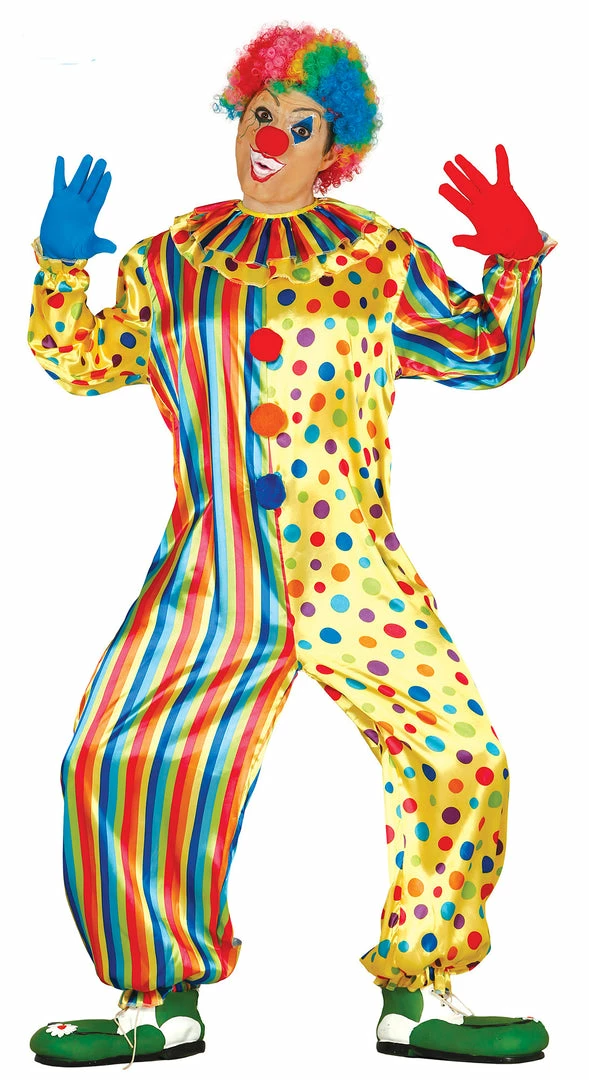 Fiestas Guirca Colourful Clown Costume Clown & Circus 3 Fiestas Guirca Colourful Clown Costume Clown & Circus
