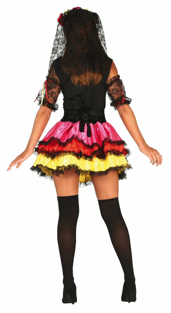 Fiestas Guirca Day Of The Dead Mexican Costume 4 Fiestas Guirca Day Of The Dead Mexican Costume