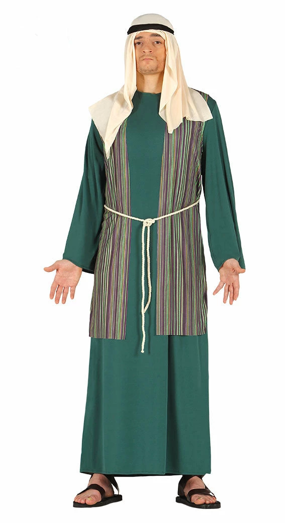 Fiestas Guirca Shepherd Costume Men's Green 3 Fiestas Guirca Shepherd Costume Men's Green