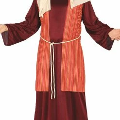 Fiestas Guirca Christmas Costumes Shepherd Costume Men's Red