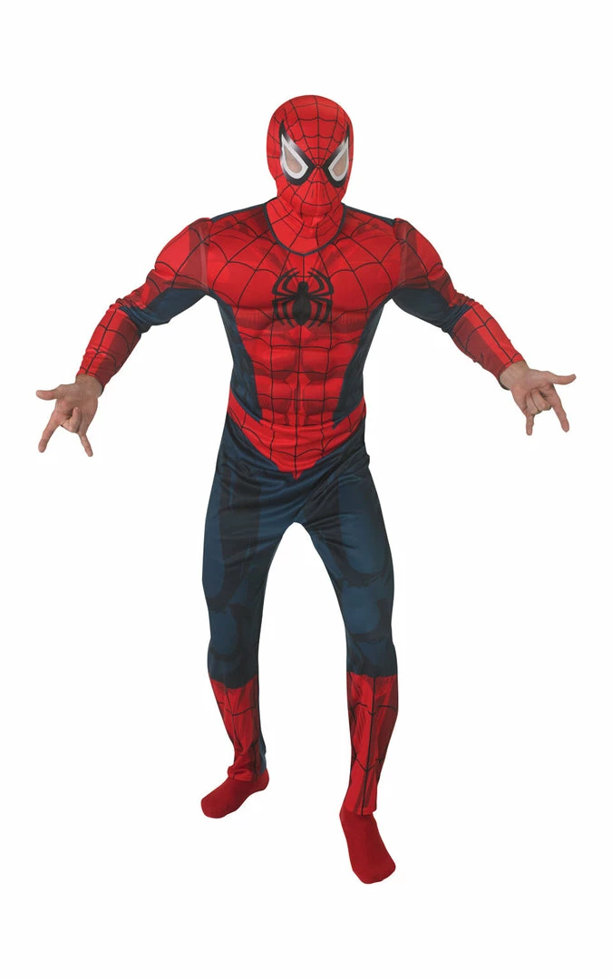 Rubies Spiderman Costume Deluxe Superhero & Villiain 3 Rubies Spiderman Costume Deluxe Superhero & Villiain
