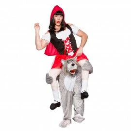 My Fancy Dress Animal Carry Me Wolf Red Riding Hood Costume 3 My Fancy Dress Animal Carry Me Wolf Red Riding Hood Costume
