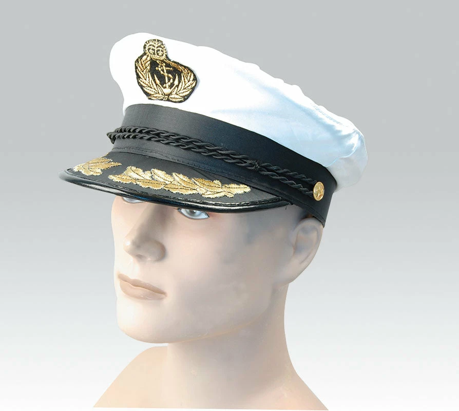 Bristol Adults Deluxe Sailor Captains Cap Sailor Costumes 3 Bristol Adults Deluxe Sailor Captains Cap Sailor Costumes