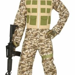 Fiestas Guirca Desert Soldier Army Costume