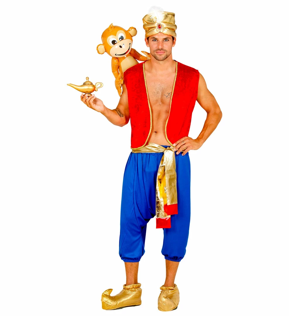 Fiestas Guirca Aladdin Costume Men's Fairytale Costumes 5 Fiestas Guirca Aladdin Costume Men's Fairytale Costumes