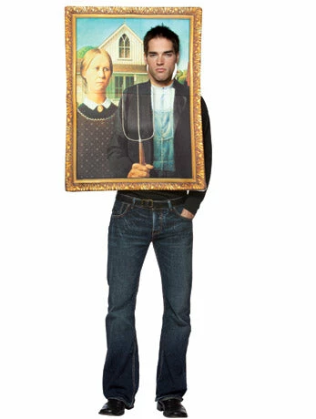 My Fancy Dress American Gothic Picture Frame Costume 3 My Fancy Dress American Gothic Picture Frame Costume