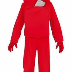Fiestas Guirca Halloween Among Us Astronaut Costume Red Child's