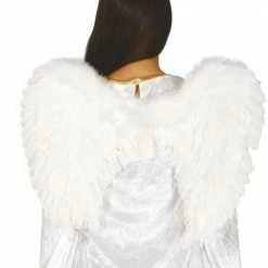 Fiestas Guirca Angel Wings White Feather 60x45cm Christmas Costumes