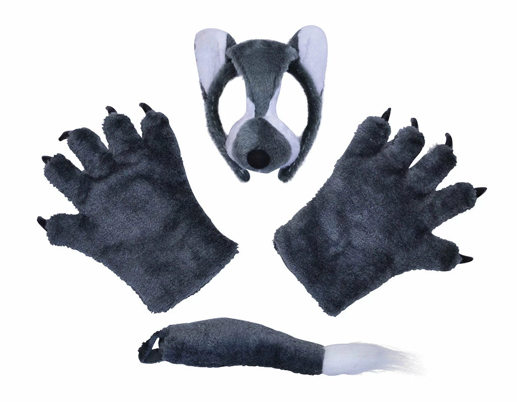 Bristol Kid's Halloween Animal Costume Kit Wolf 3 Bristol Kid's Halloween Animal Costume Kit Wolf