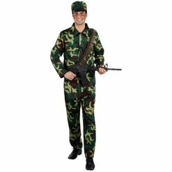 Wicked Army Soldier Costume Uniform Costumes