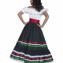 Smiffy's Day Of The Dead Costumes Authentic Western Sexy Senorita Costume 5 Smiffy's Day Of The Dead Costumes Authentic Western Sexy Senorita Costume