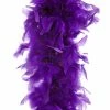 Partydecor Feather Boa Violet 180cm 1920's 2 Partydecor Feather Boa Violet 180cm 1920's