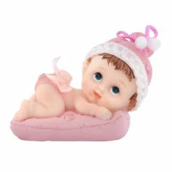 Partydecor Baby Girl With Pillow Cake Topper Occasions