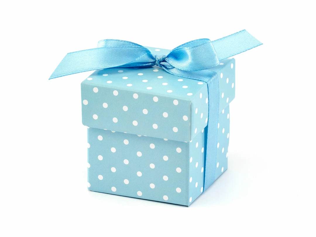 Partydecor Baby Sky Blue Favour Boxes Pack Of 10 3 Partydecor Baby Sky Blue Favour Boxes Pack Of 10